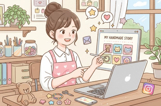 ハンドメイド収益化にはブログが必要？インスタでは届かない魅力を伝える最適な手段